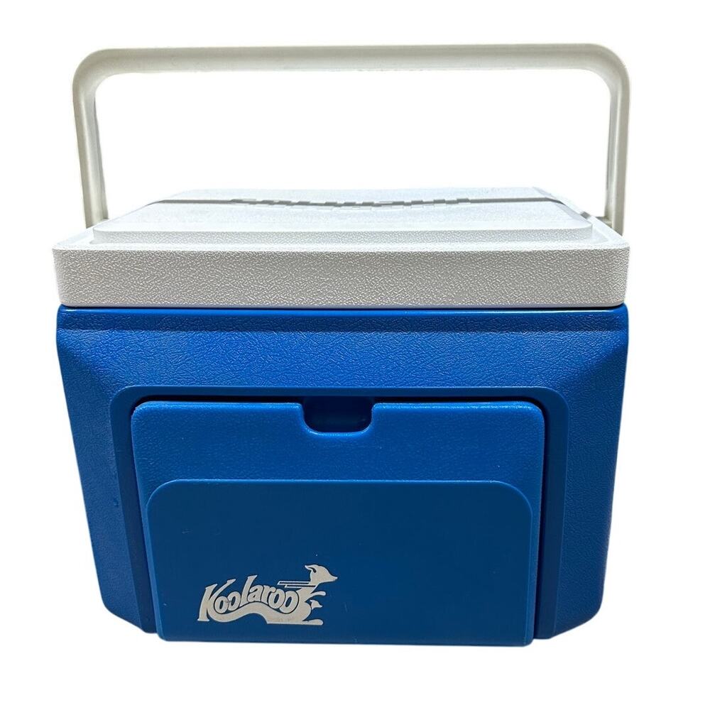 Vintage Blue Thermos Koolaroo 15 Qt Cooler Model 7915